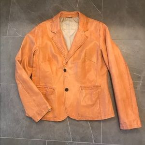 Blue Willi’s Leather Blazer